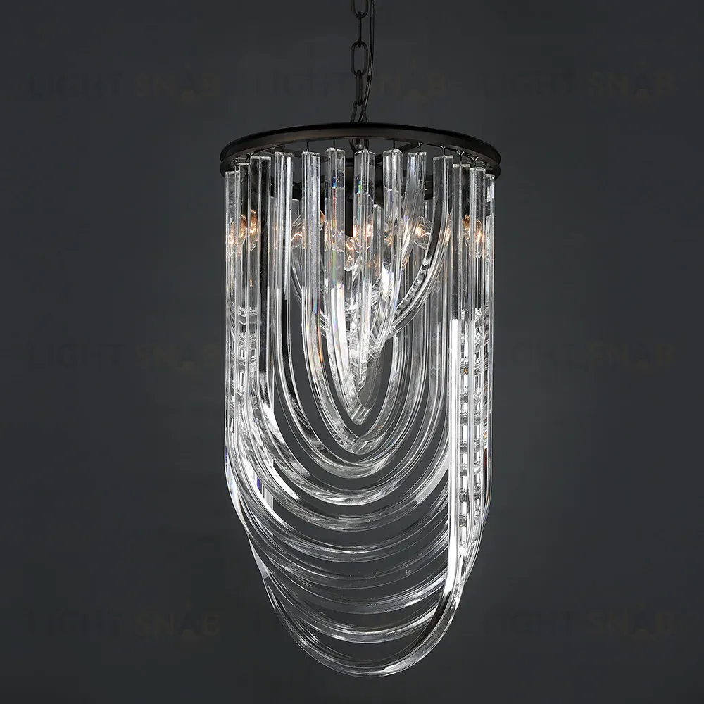 Подвесной светильник Delight Collection Murano Glass KR0116P-3 black KR0116P-3 black