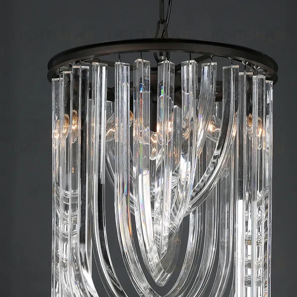 Подвесной светильник Delight Collection Murano Glass KR0116P-3 black KR0116P-3 black