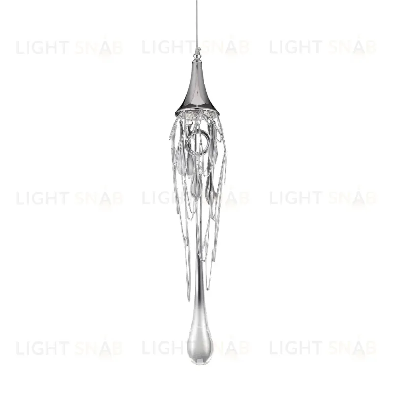 Подвесной светильник Delight Collection Goddess Tears P68009S-1H chrome P68009S-1H chrome