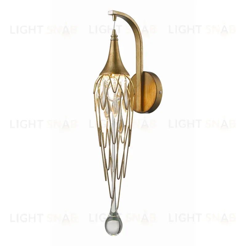 Бра Delight Collection Goddess Tears W68009S-1 gold W68009S-1 gold