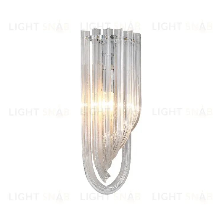 Настенный светильник Delight Collection Murano Glass KR0116W-1 chrome KR0116W-1 chrome