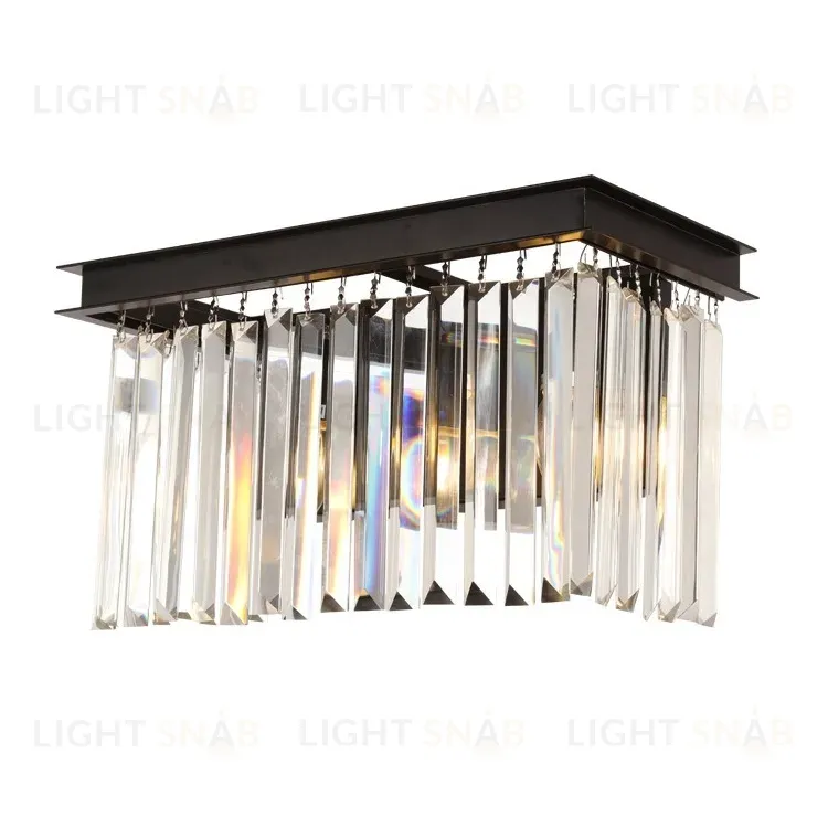 Настенный светильник Delight Collection 1920s Odeon KR0387W-2A black/clear KR0387W-2A black/clear