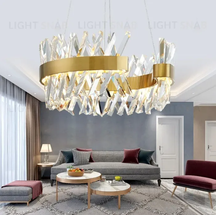 Подвесная люстра Delight Collection Akasha MD18162246-600A  light antique brass MD18162246-600A  light antique brass