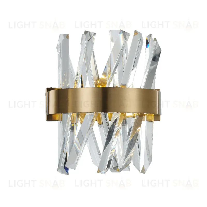 Настенный светильник Delight Collection Akasha MB18162246-250A light antique brass MB18162246-250A light antique brass