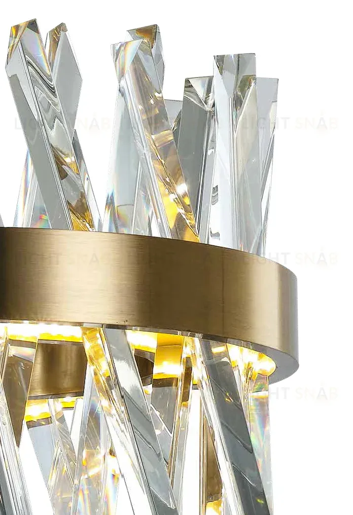 Настенный светильник Delight Collection Akasha MB18162246-250A light antique brass MB18162246-250A light antique brass