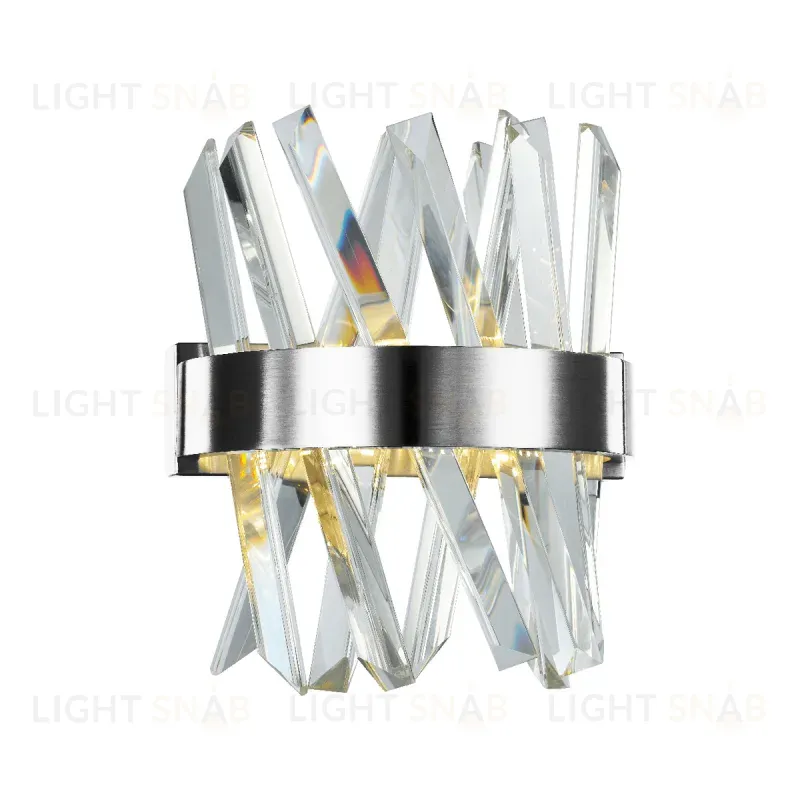 Настенный светильник Delight Collection Akasha MB18162246-250A chrome MB18162246-250A chrome