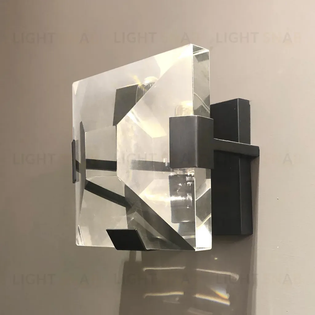 Настенный светильник Delight Collection Harlow Crystal MB16055007-1A MB16055007-1A