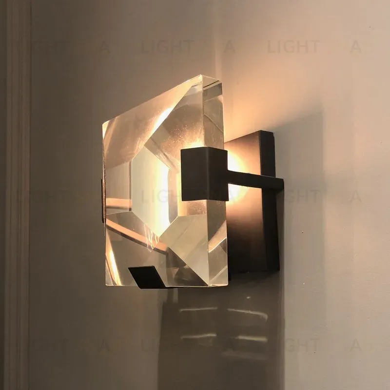 Настенный светильник Delight Collection Harlow Crystal MB16055007-1A MB16055007-1A