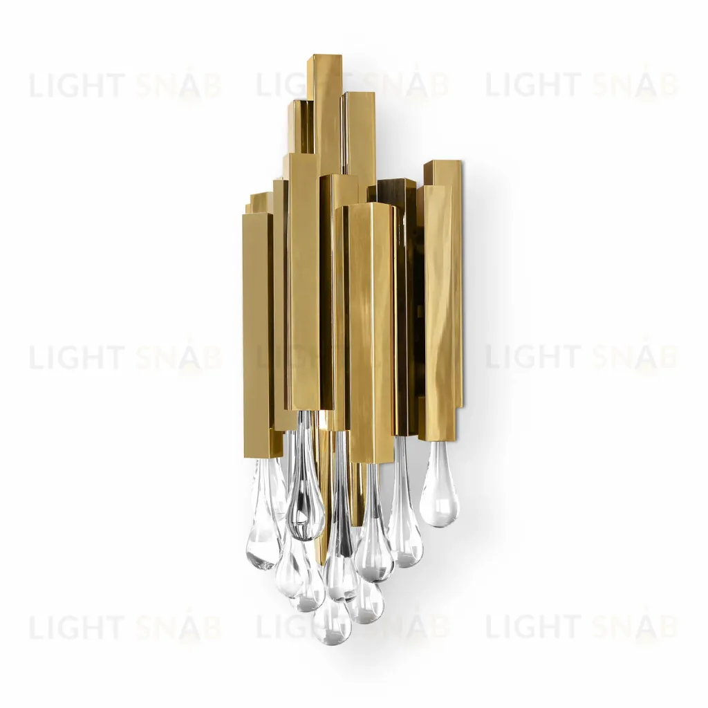 Настенный светильник Delight Collection Trump KM0988W-3 gold KM0988W-3 gold