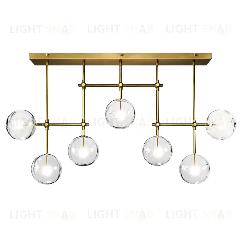 Потолочный светильник Delight Collection Globe Mobile KG0835P-7A brass KG0835P-7A brass