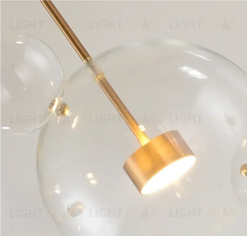 Подвесной светильник Delight Collection Bubbles KG0943P-1 gold KG0943P-1 gold