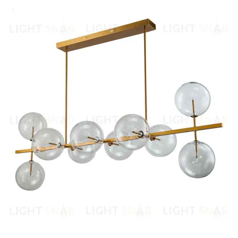 Подвесная люстра Delight Collection Globe Mobile KG0965P-10L brass KG0965P-10L brass