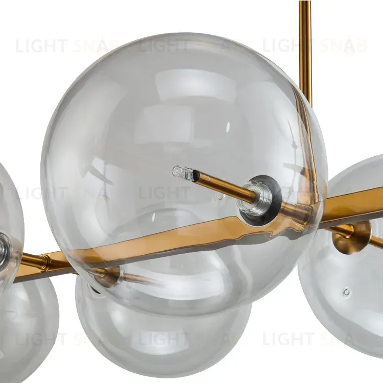 Подвесная люстра Delight Collection Globe Mobile KG0965P-10L brass KG0965P-10L brass