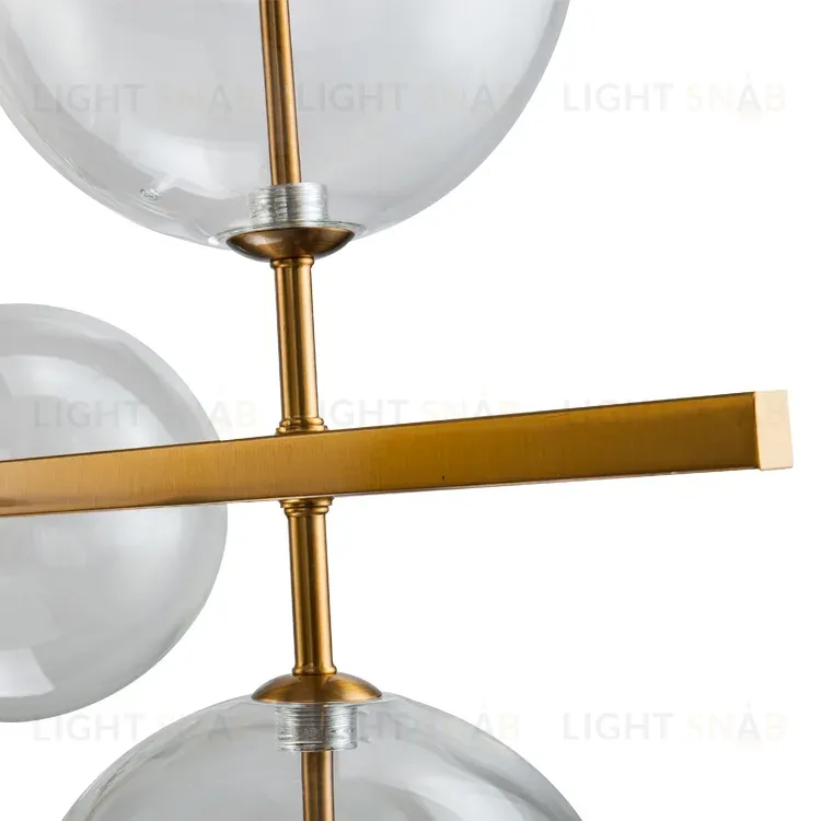 Подвесная люстра Delight Collection Globe Mobile KG0965P-10L brass KG0965P-10L brass