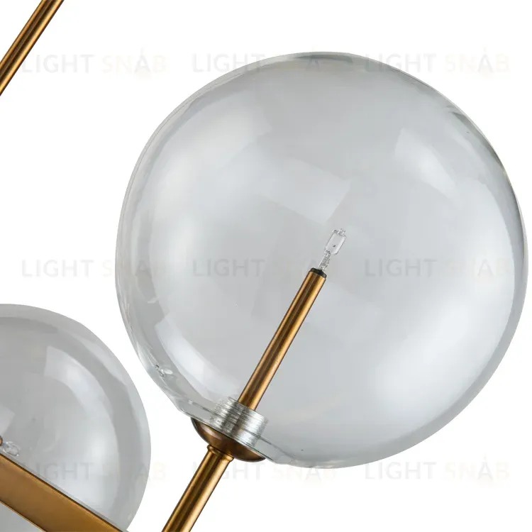 Подвесная люстра Delight Collection Globe Mobile KG0965P-10L brass KG0965P-10L brass