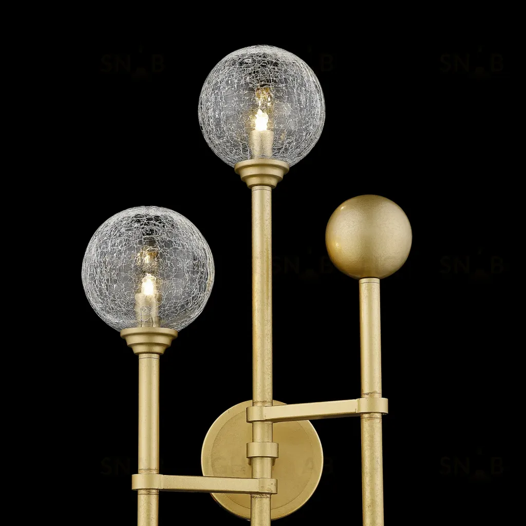 Настенный светильник Delight Collection Fluxus W68084-3 gold W68084-3 gold