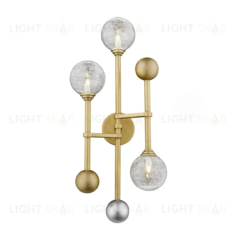 Настенный светильник Delight Collection Fluxus W68084-3 gold W68084-3 gold