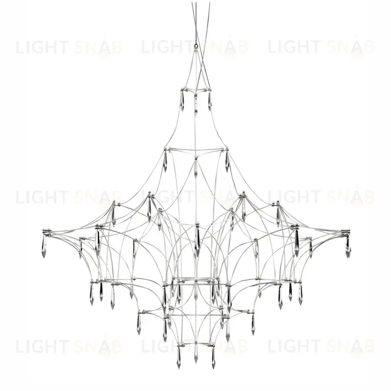 Подвесной светильник Delight Collection Lucciola MD18001068-1E chrome MD18001068-1E chrome