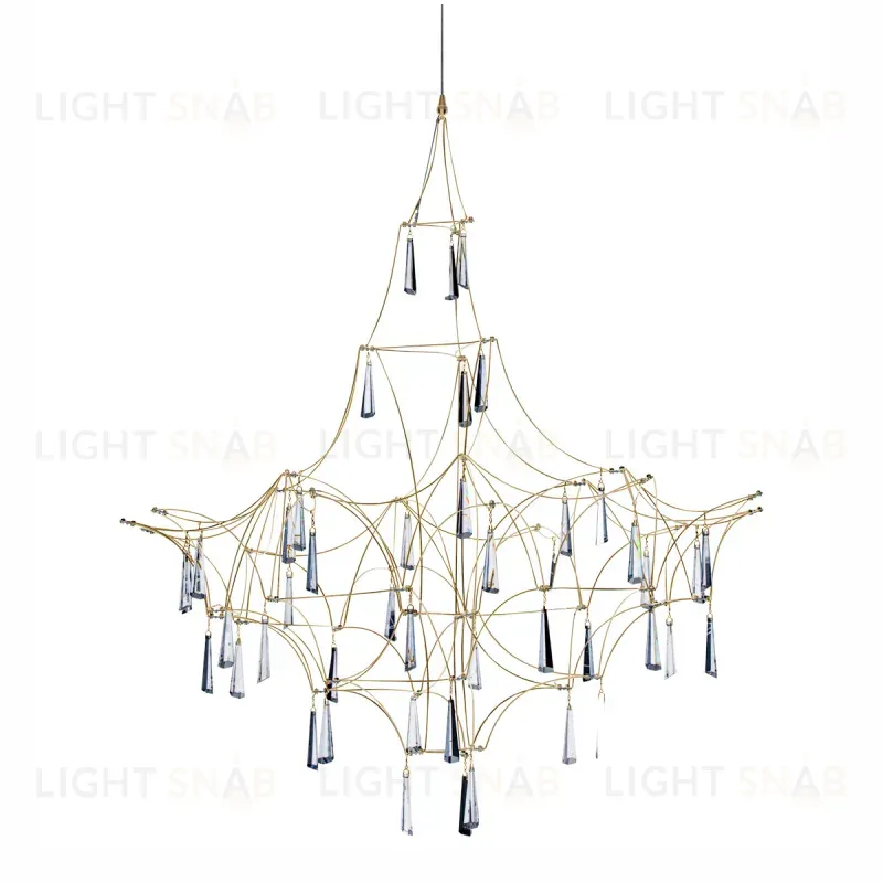 Подвесной светильник Delight Collection Lucciola MD18001068-1E matt gold MD18001068-1E matt gold