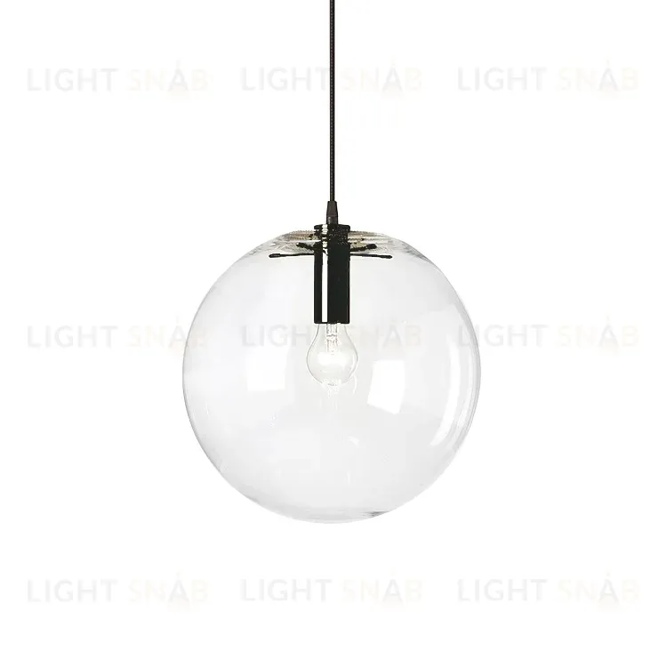 Подвесной светильник Delight Collection Ball 8722P/XL black/clear 8722P/XL black/clear