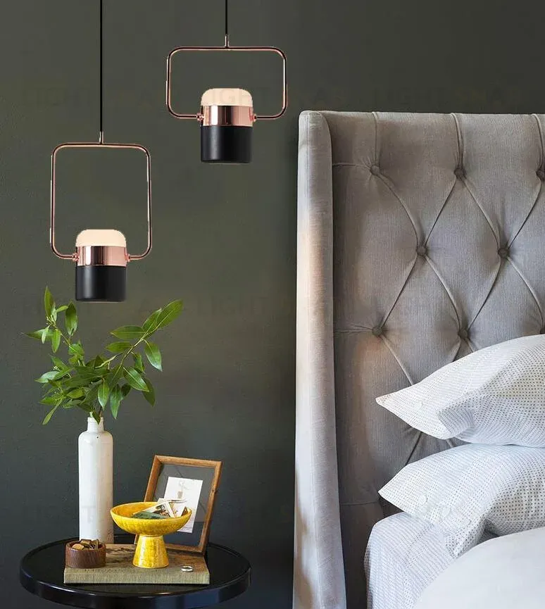 Подвесной светильник Delight Collection 9926 9926P/1 black/copper 9926P/1 black/copper