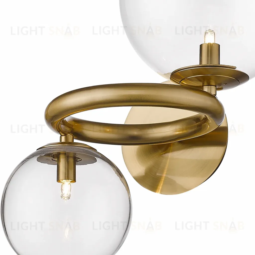 Бра Delight Collection Puppet W68092-2 brass W68092-2 brass