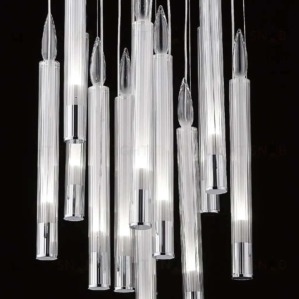 Подвесной светильник Delight Collection Candle P68094-13 chrome P68094-13 chrome