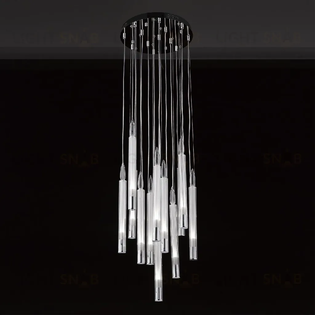 Подвесной светильник Delight Collection Candle P68094-13 chrome P68094-13 chrome