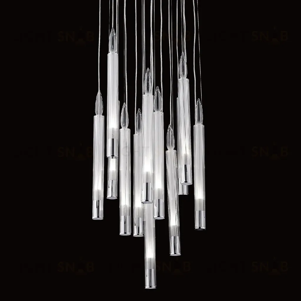 Подвесной светильник Delight Collection Candle P68094-13 chrome P68094-13 chrome