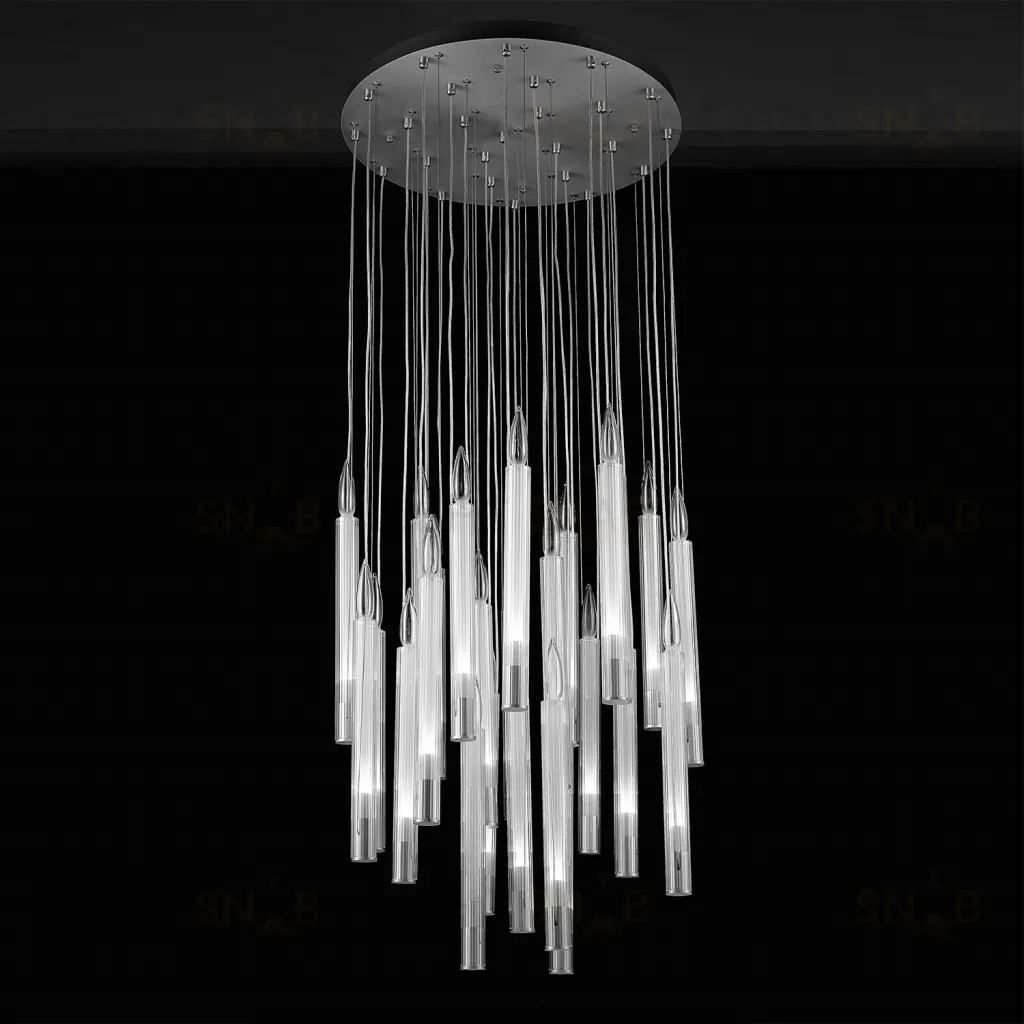 Подвесной светильник Delight Collection Candle P68094-25 chrome P68094-25 chrome