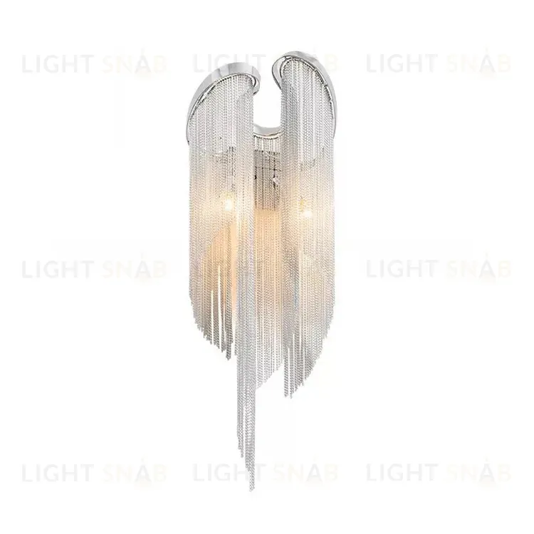 Настенный светильник Delight Collection Stream AC3001-2W silver AC3001-2W silver