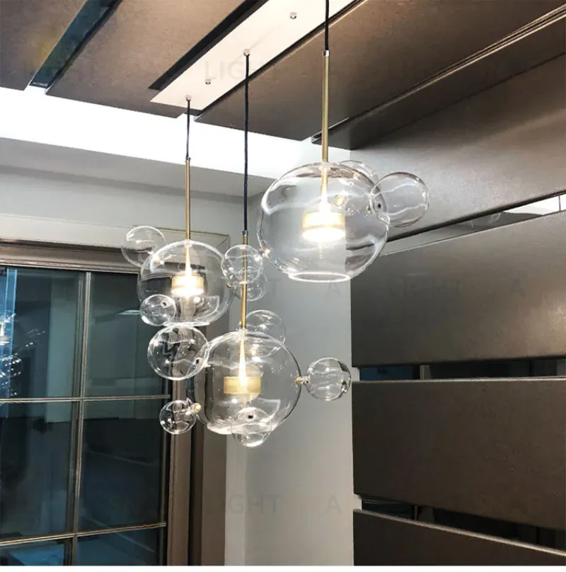 Подвесной светильник Delight Collection Bubbles 9214P/3L gold 9214P/3L gold