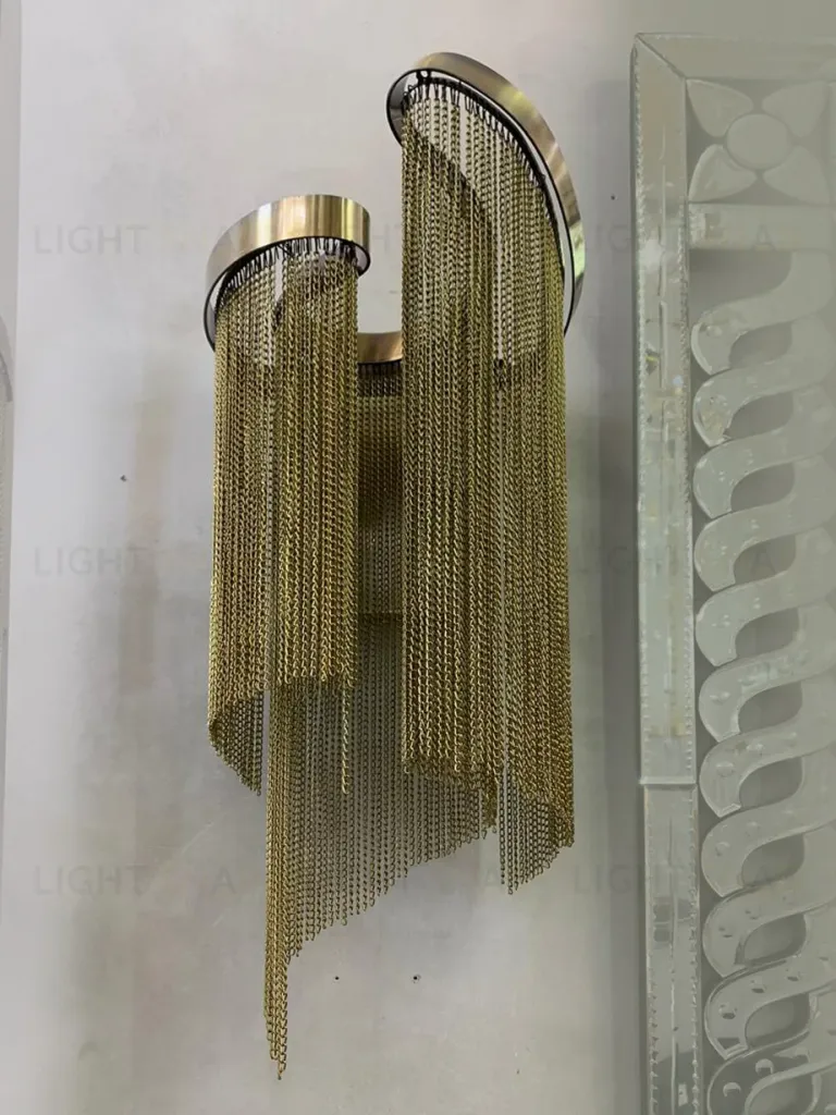 Настенный светильник Delight Collection Stream AC3001-2W antique bronze AC3001-2W antique bronze