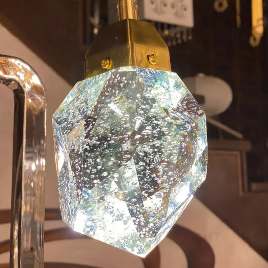 Подвесной светильник Delight Collection Crystal rock MD-020B-7 gold MD-020B-7 gold