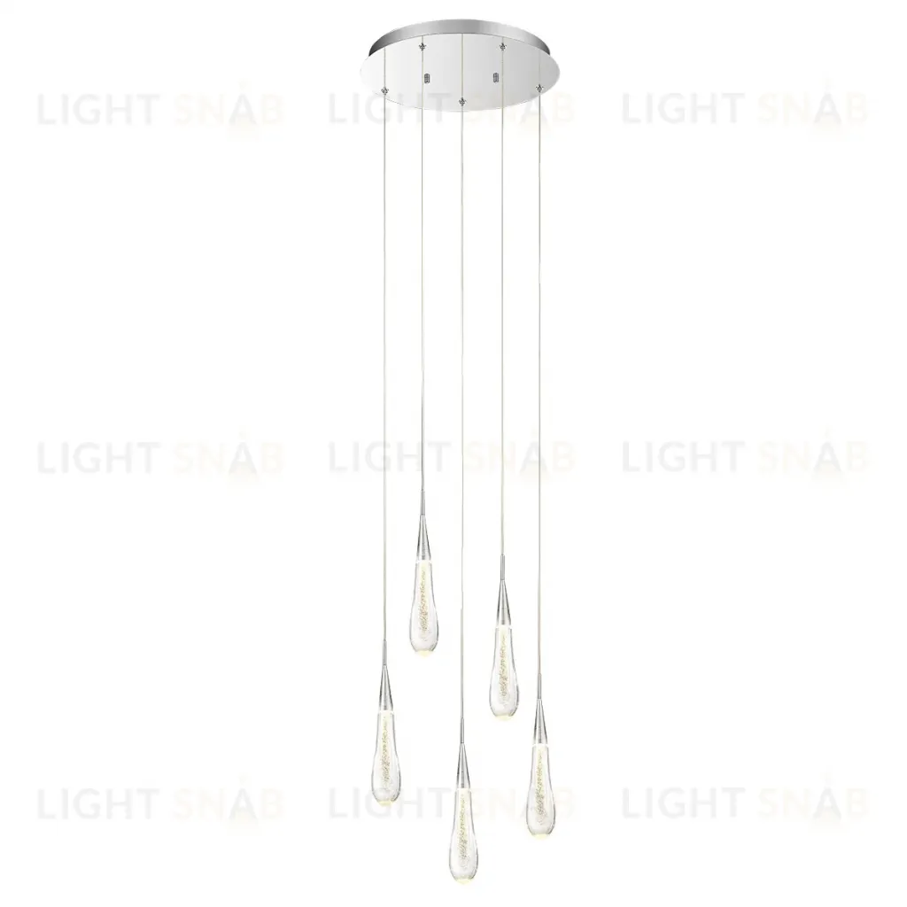 Подвесной светильник Delight Collection Pour MD-023B-5 chrome MD-023B-5 chrome