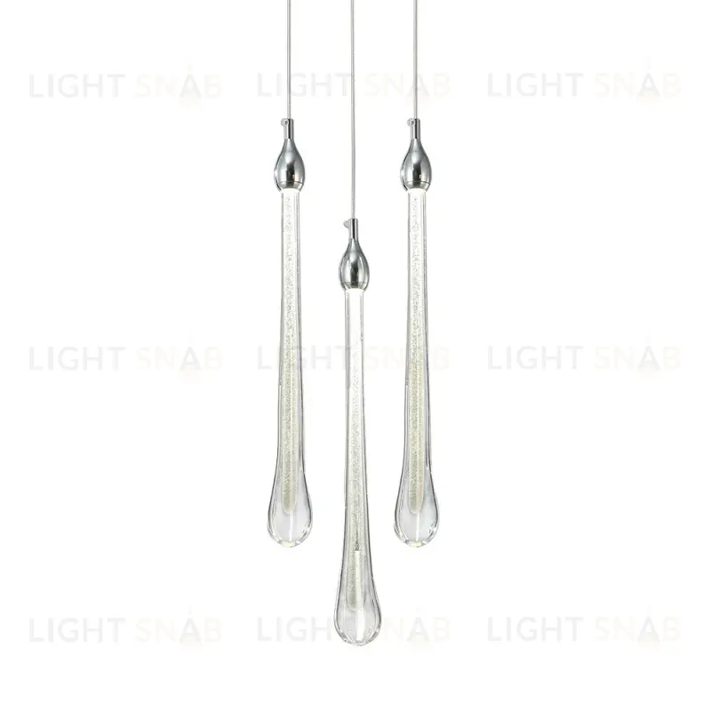 Подвесной светильник Delight Collection Teardrop OM801670-3-CH OM801670-3-CH