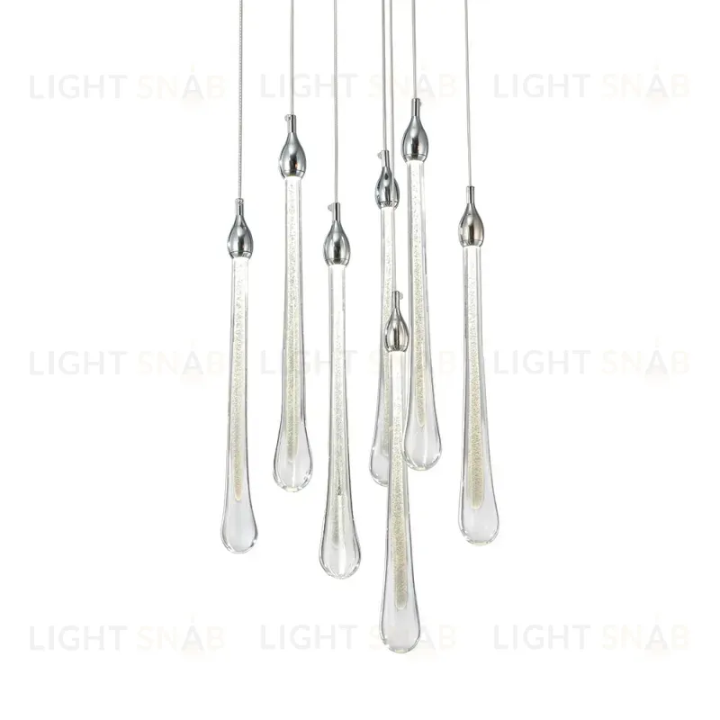 Подвесной светильник Delight Collection Teardrop OM801670-7-CH OM801670-7-CH