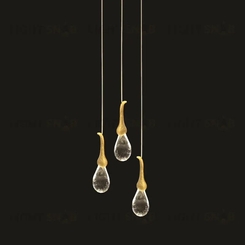 Подвесной светильник Delight Collection Seed OMG07287-3 gold OMG07287-3 gold