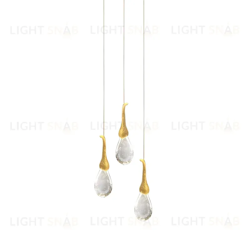 Подвесной светильник Delight Collection Seed OMG07287-3 gold OMG07287-3 gold