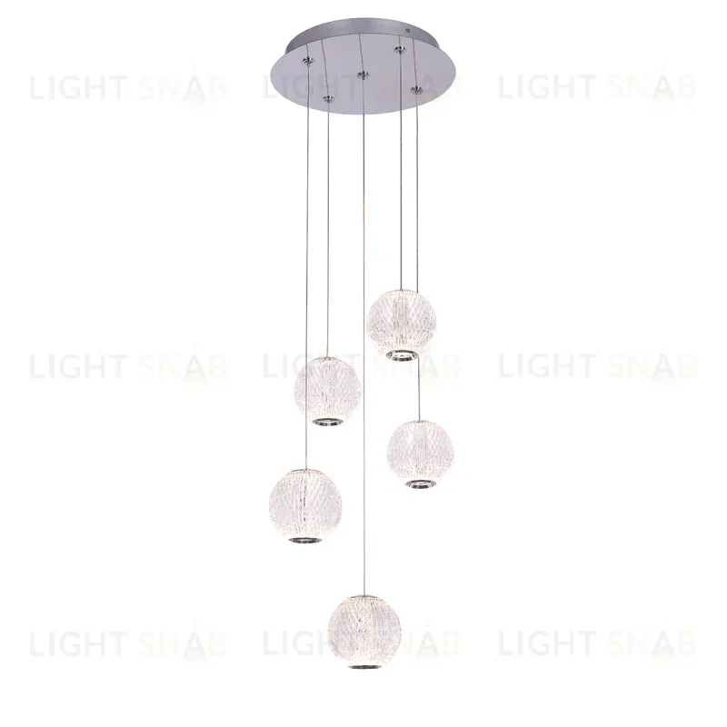 Подвесной светильник Delight Collection MD20001012 MD20001012-5A chrome MD20001012-5A chrome