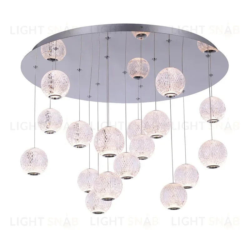 Подвесной светильник Delight Collection MD20001012 MD20001012-17A chrome MD20001012-17A chrome