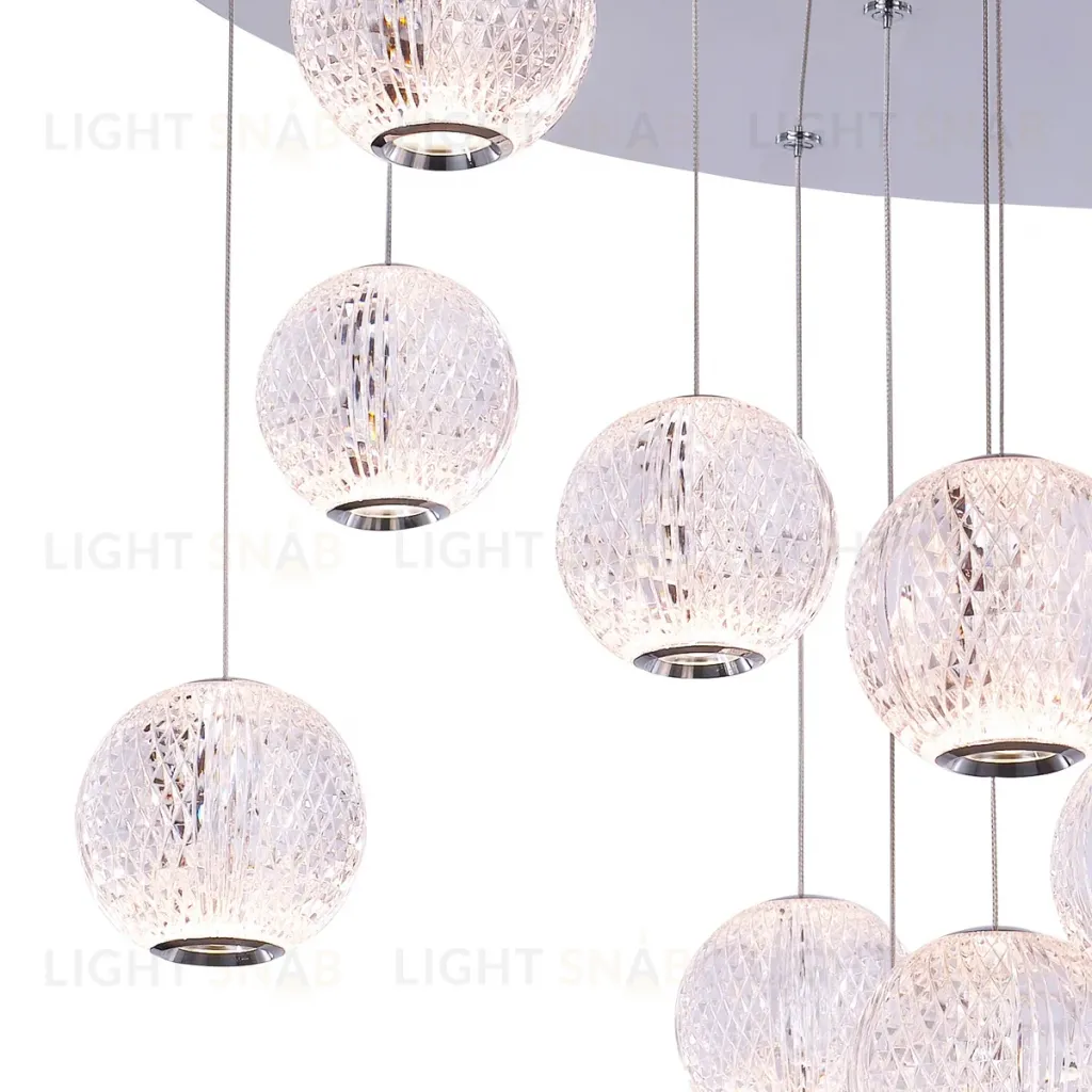 Подвесной светильник Delight Collection MD20001012 MD20001012-17A chrome MD20001012-17A chrome