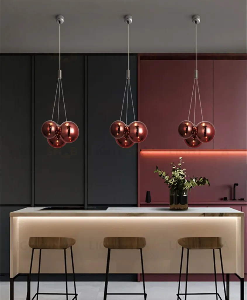 Подвесной светильник Delight Collection 19152 19152P/3 rose gold 19152P/3 rose gold