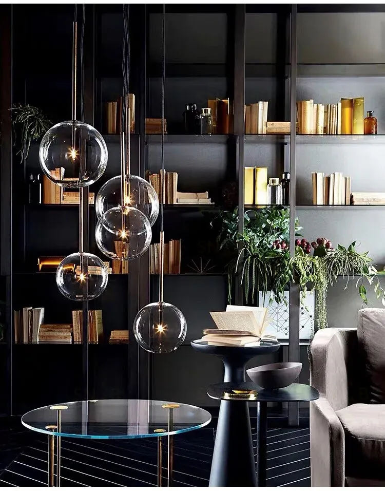 Подвесной светильник Delight Collection Ball Sola 9217P/D200 gold 9217P/D200 gold