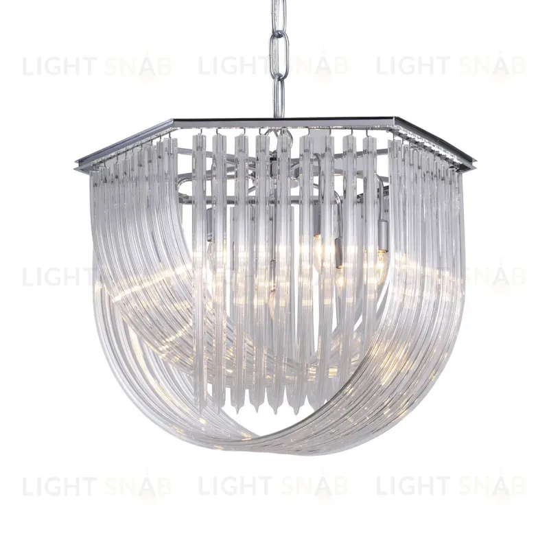 Подвесной светильник Delight Collection Murano Glass KR0116P-7L/A chrome KR0116P-7L/A chrome