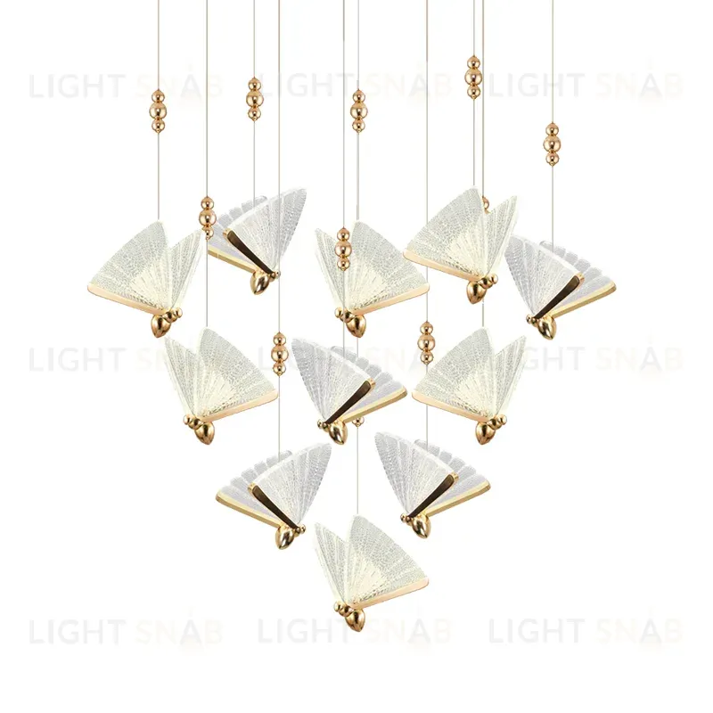 Подвесной светильник Delight Collection Butterfly OM8201008-11 rose gold OM8201008-11 rose gold