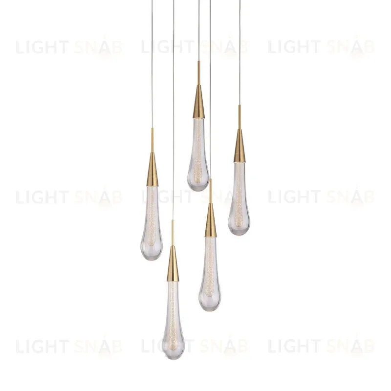 Подвесной светильник Delight Collection Pour MD2060-5A br.brass MD2060-5A br.brass