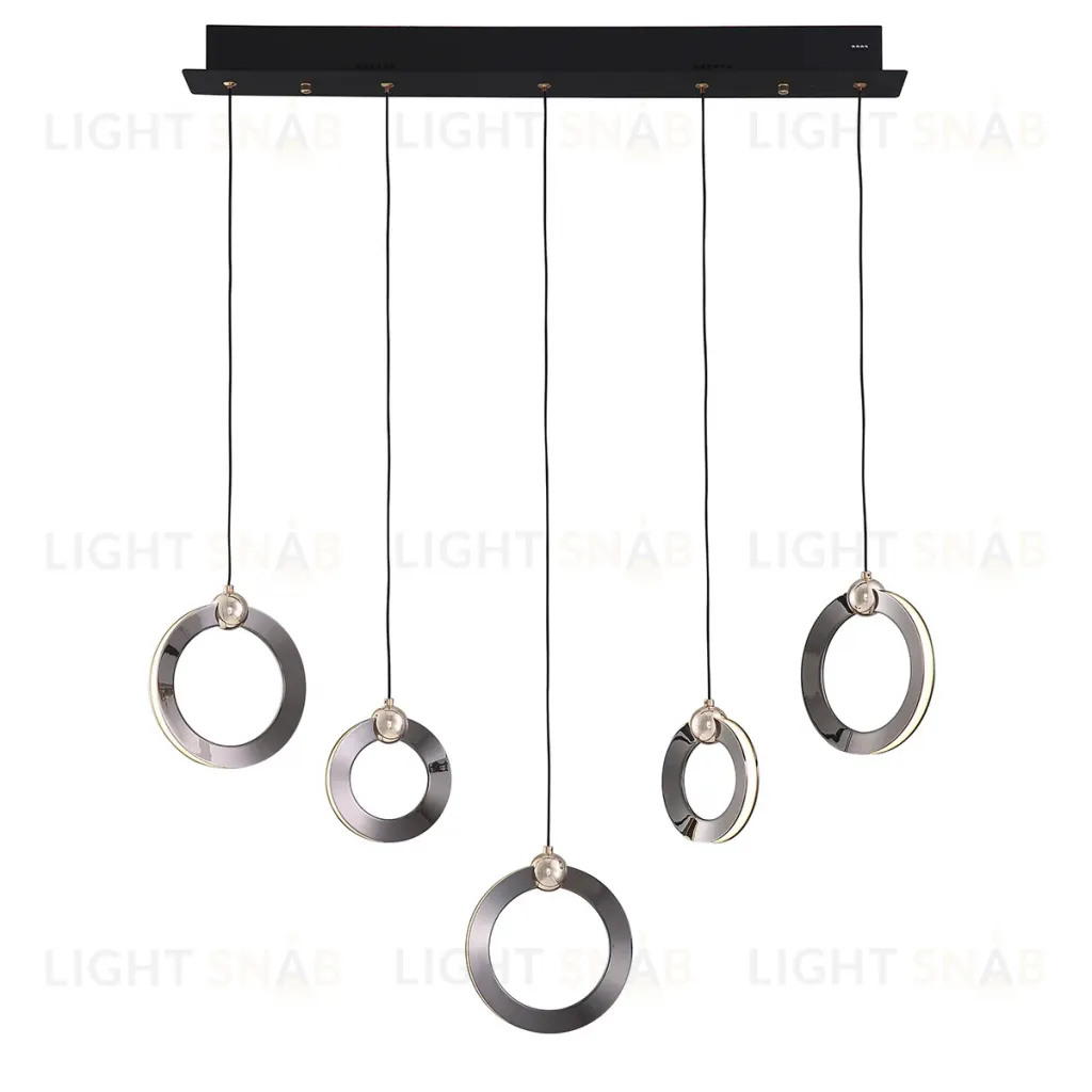 Подвесной светильник Delight Collection P0675 P0675-5B pearl black P0675-5B pearl black