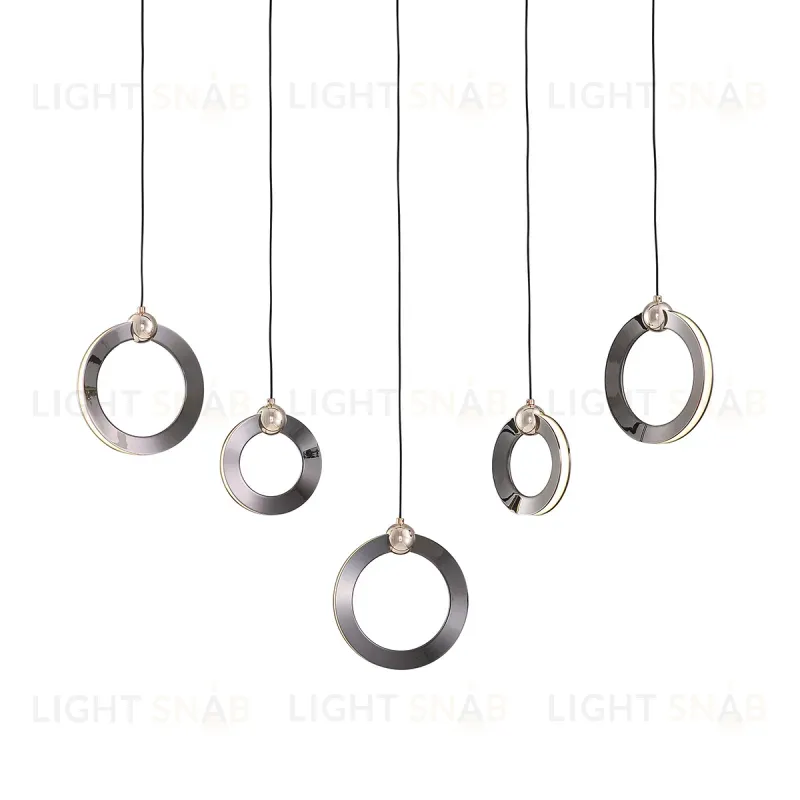 Подвесной светильник Delight Collection P0675 P0675-5B pearl black P0675-5B pearl black