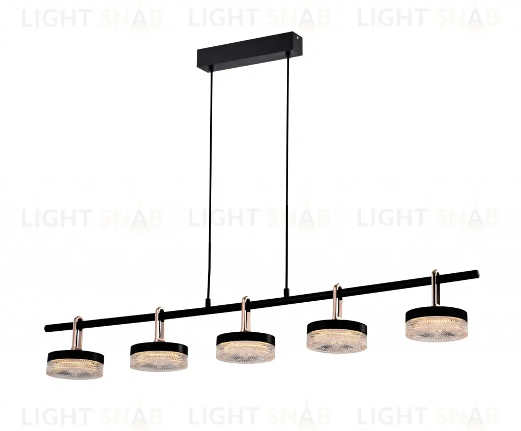 Подвесной светильник Delight Collection P0855 P0855-5B black P0855-5B black